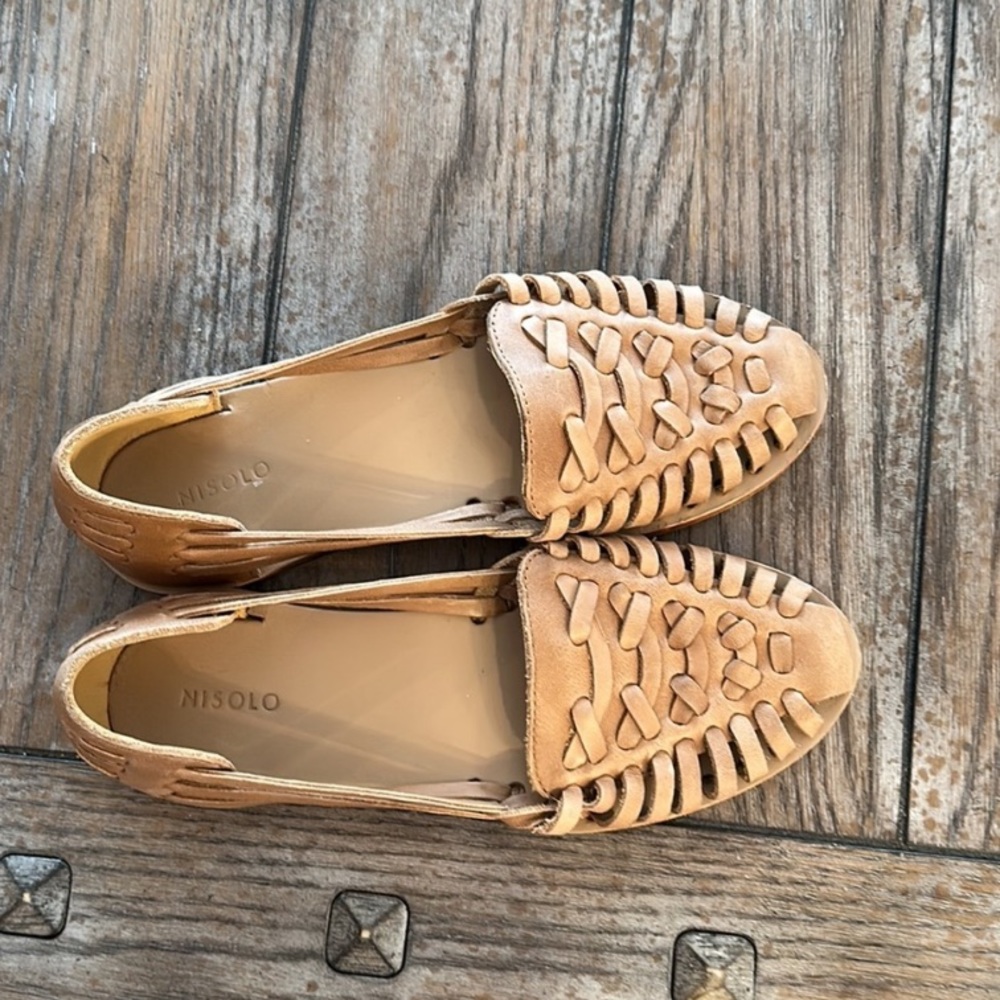 Nisolo huarache flat